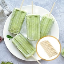 YSNOOWE Popsicle Sticks Wood 100Pcs 5.9In