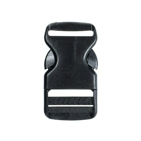 

1 1/4 Inch Side Quick Release Plastic Black Buckles