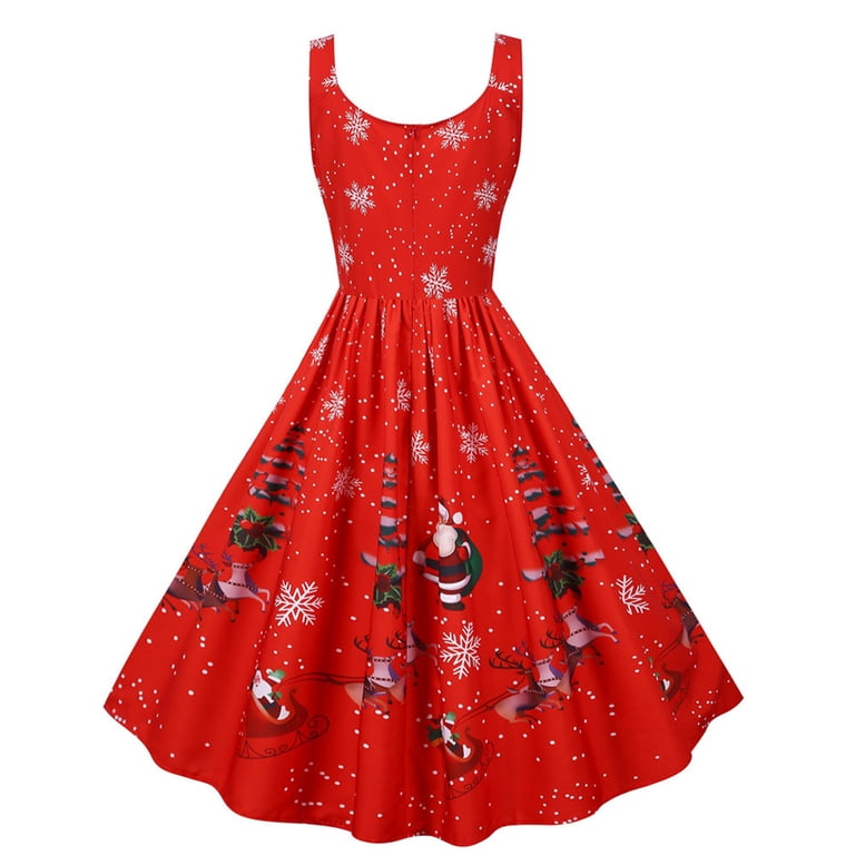 open lace back dress Blushing Elegance: Lady Christmas Party Dress with Big Bow Detail main image 0