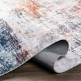 thumbnail image 3 of Olivia OLV-2312 9' x 12' Rug Orange/Pale Pink/Teal/Charcoal/Gray/Wheat/Cream, 3 of 3