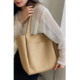 thumbnail image 4 of CoCopeaunt Retro PU Leather Hobo Tote Bag for Women Chic Shoulder Bag Purse Large Capacity, 4 of 5