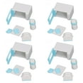 thumbnail image 1 of Miniature Kitchen Furniture Set, Smoothing Surfaces Kettle Bright Color Dollhouse Miniature Toaster Oven  For Daily Play For Kids, 1 of 8