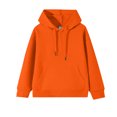 thumbnail image 5 of Kogui Hoodies for Kids Children Hoodie Lightweight Casual Pullover Tops-Kids Novelty Cotton Sweatshirt with Hood Size 7-8 (Orange,7-8 Years), 5 of 6