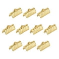 thumbnail image 1 of Cinta Engarce Abrazadera Extremos Unique Bargains 100uds 13mm Tono Dorado, 1 of 7