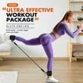 thumbnail image 4 of WQQQW Ankle Resistance Bands for Working Out with Cuffs, Leg Butt Training Equipment Exercise Bands, 4 of 7