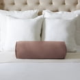 thumbnail image 4 of Sorra Home  Velvet Bolster Pillow 24 in x 8 in x 8 in - Rose, 4 of 5