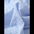 thumbnail image 4 of Vestido con Cuello en V y Mangas Abullonadas Azul L, 4 of 10