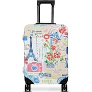 Luggage Cover Protector Travel Suitcase Covers Protective Skin for Carry On Baggage Fit 22-24 Inch Luggage