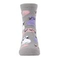 thumbnail image 3 of MeMoi Cats 2-Pair Fuzzy Socks | Knee Highs By MeMoi One Size / Gray, 3 of 6