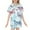 Light Blue, variant on Luvoko Child 2 Piece Sets Pajamas For Kids Children Graphic Print Short Sleeve Button Shirt Shorts Pajama Set Nation Clothes for Teens Juniors Tops for Teen Girls Baby Girls Swaddles Spearmint Baby