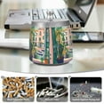 thumbnail image 6 of Yayeee Ashtray with Lid for Cigarette Smokeless Stainless Steel Home Ash Holder, Window Scene, 6 of 7