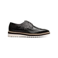 thumbnail image 2 of Stacy Adams Alario Wingtip Oxford Croco Leather Shoes Black 25725-001, 2 of 7