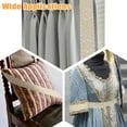 thumbnail image 6 of 1 Roll Ethnic Style Jacquard Ribbon 7.66 Yards 50mm Wide White Golden Embroidery Polyester Ribbons Floral Fabric Trim Ribbon for DIY Clothing Sewing Decorations, 6 of 9
