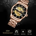 thumbnail image 5 of A ALPS Watches for man Automatic Mechanical Watches self Winding Man Watch with Stainless Steel Strap Business Watches Gift for Men, 5 of 6