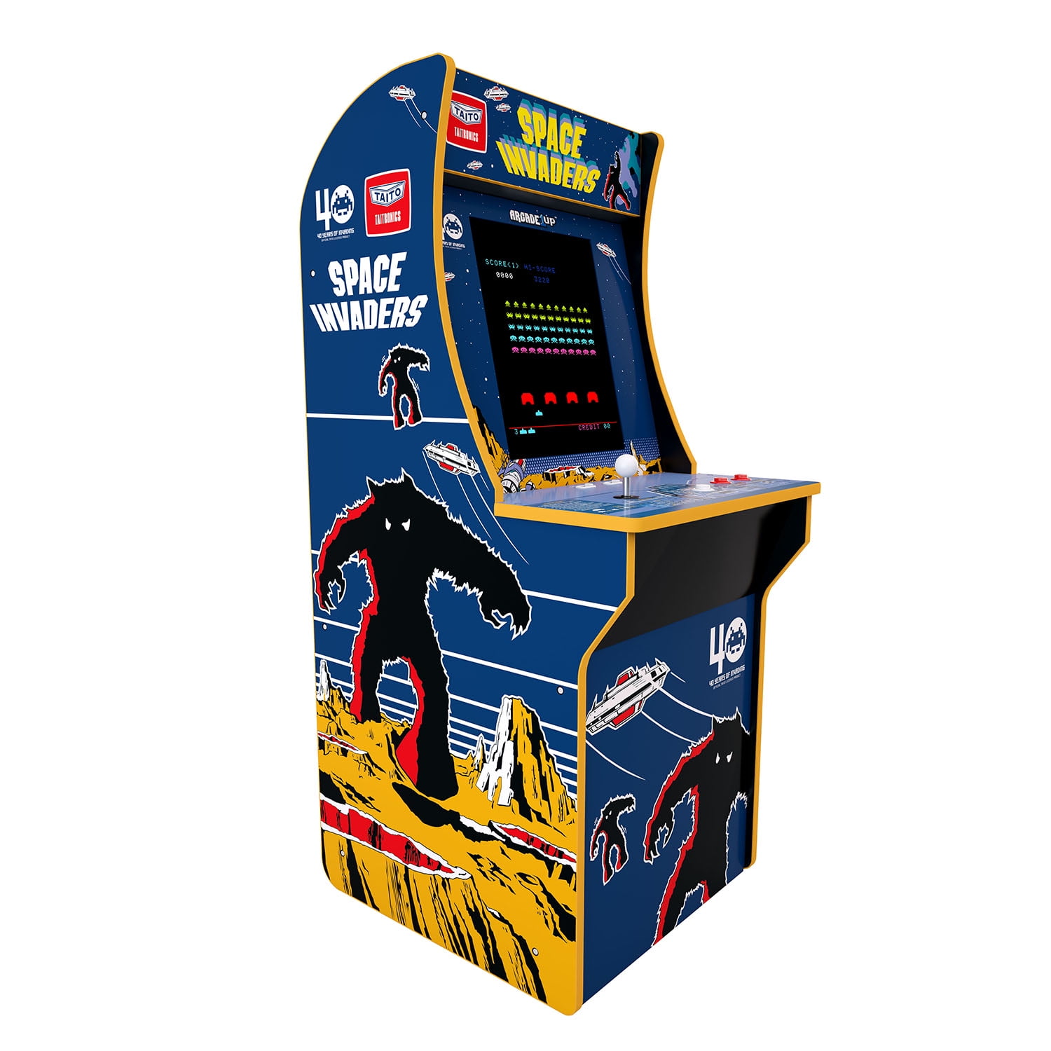 Space Wars, Close up of Space Wars video game cabinet. (Cin…