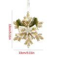 thumbnail image 2 of Qjidjing Christmas Tree Ornaments, Plastic Xmas Hanging Pendants, for Christmas Tree, Home Wall, Indoor Holiday Party, 2 of 6