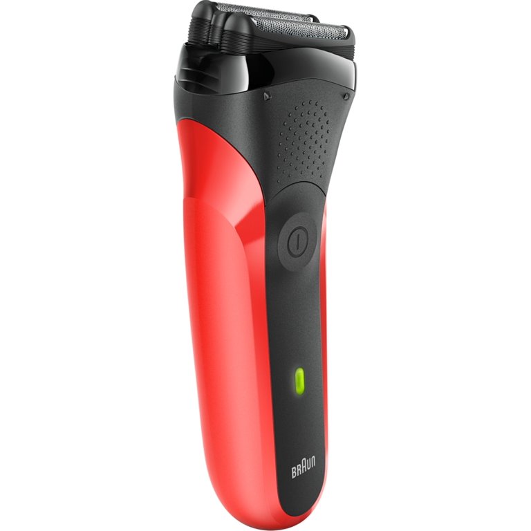 Braun - Series 3 Electric Shaver - Red - Walmart.com