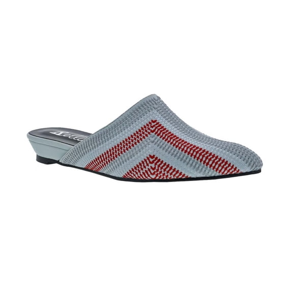 Bellini Festive Women Slip-on In Blue Multi Woven