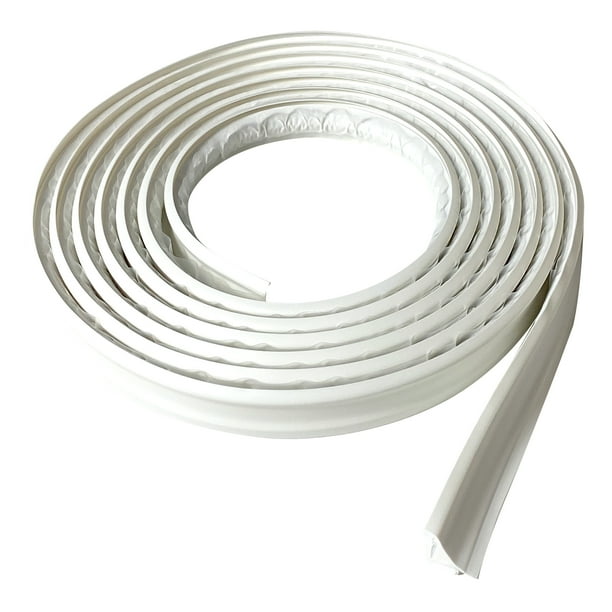 InstaTrim 3/4 In Wide, White, Flexible Trim Molding 10 Ft Long