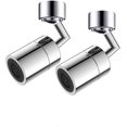 thumbnail image 1 of Aireador de grifo con filtro de salpicaduras universal - Extensor de grifo 720 Rot con varios adaptadores de grifo, accesorio de rociador de grifo para baño de fregadero de cocina (2 P, 1 of 5