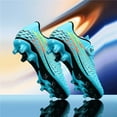 thumbnail image 7 of WAYUTE Boys Sneakers Cleats for Youth Kids Competition Football Shoes with Firm Ground Studs Athletic Shoes Casual School Wear, 7 of 7
