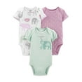 thumbnail image 2 of Carter's Child of Mine Baby Girl Bodysuits, Pants, & Bibs Set, 8-Piece, Preemie-24M, 2 of 10