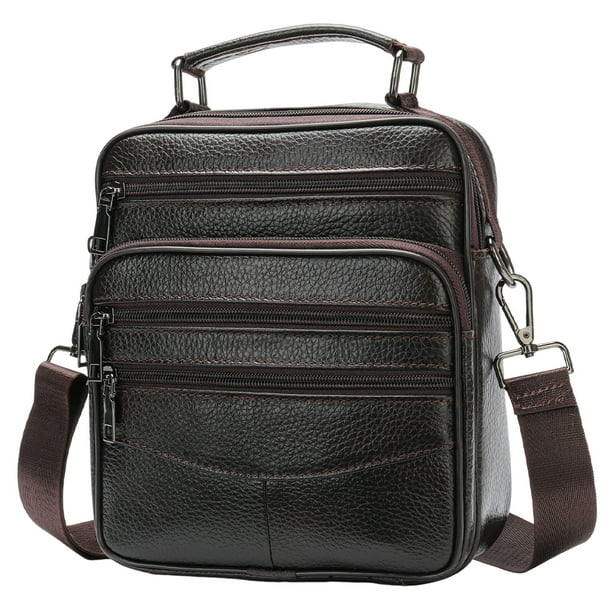 Mens soft best sale leather messenger bag