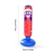 thumbnail image 2 of Saco de boxeo inflable para niños, saco de boxeo independiente, saco de arena ligero e inflado, columna de golpeo gruesa para aliviar el estrés, 2 of 9