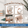 thumbnail image 4 of Coffee Maker Toy Set for Kids, Kitchen Accessories Pretend Play Toy for Girls Boys Ages 3 4 5 6 Birthday Gifts, 4 of 6