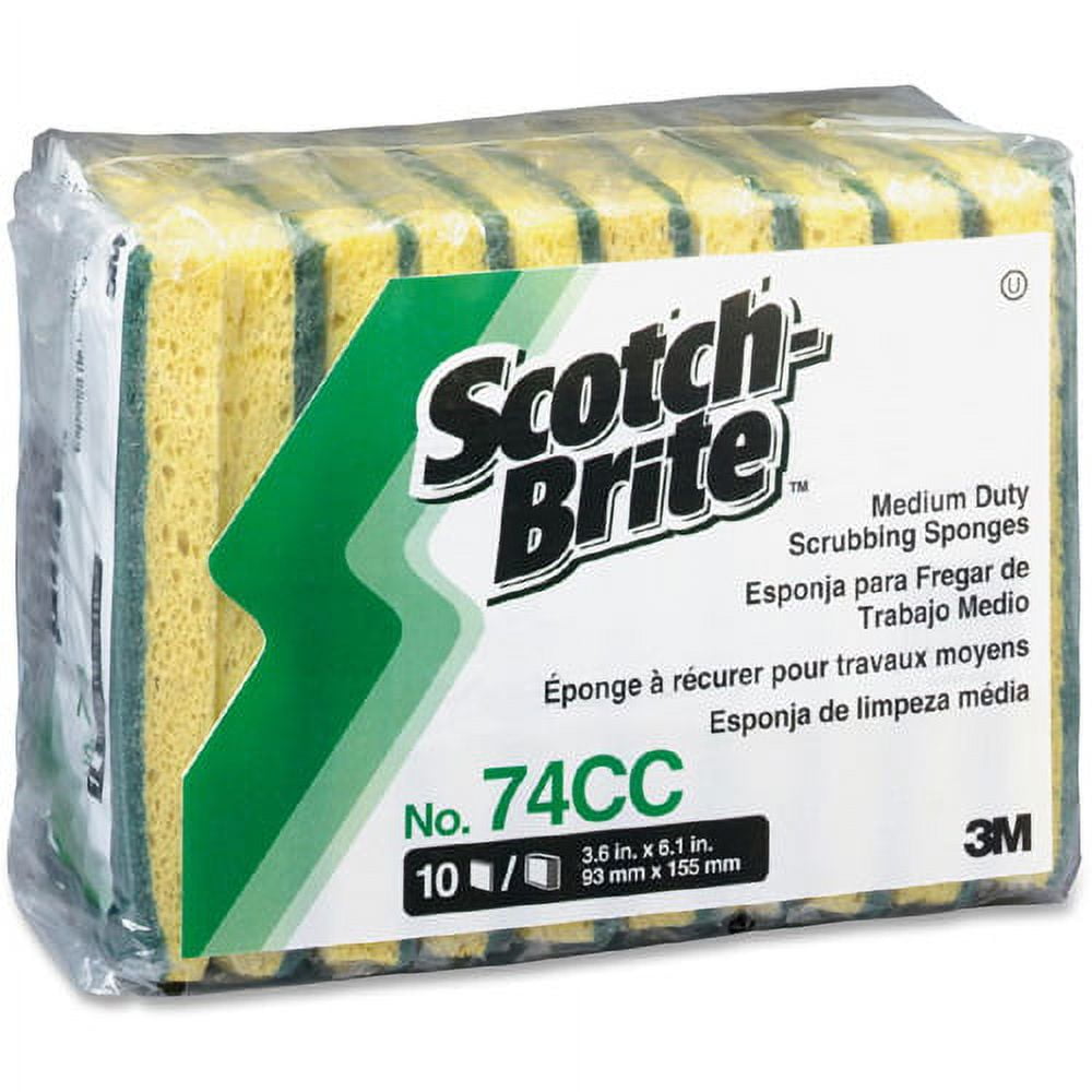 3M DIY Scotch Brite Heavy Duty Scrub Sponges 3-pack 455 – Good's
