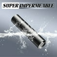 thumbnail image 2 of HIBIBUD 2 Pcs 3.9" Black Mini Flashlight,Adjustable Focus USB Keychain Light for Hiking, 2 of 7
