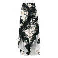 thumbnail image 3 of MKLEKYY Vestido deportivo para mujer, pantalones de yoga holgados de cintura alta y elástica, pantalones largos informales, 3 of 4