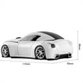 thumbnail image 4 of SHARE SUNSHINE Wireless Mouse, 2.4GHz Car Shape Computer Mouse, Optical Cordless Mice with USB Receiver for Laptop PC Computer, White, 4 of 8