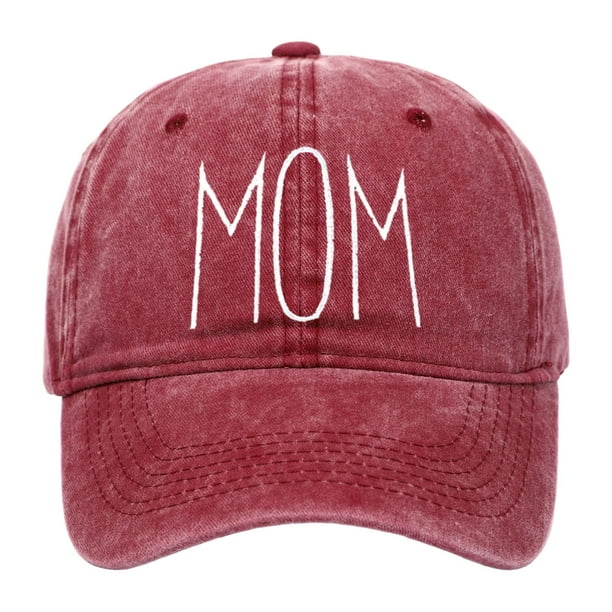 Sombrero de béisbol bordado para mamá, gorra de béisbol para mujer, Día de la madre, sombrero con visera de moda de verano, sombrero para