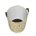 thumbnail image 3 of Bingfone Banana Waterproof Foldable Laundry Hamper Bucket With Handles For Storage Bin,Clothes Hamper (Small), 3 of 8