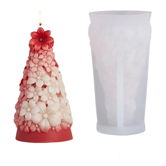 Silicone Moulds Plasters Molds Epoxy Resin Molds Christmas Tree Mould Ornament Molds Casting Moulds