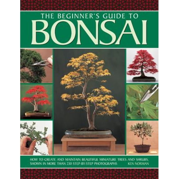 Pre-Owned The Beginner's Guide to Bonsai: How To Create And Maintain Beautiful Miniature Trees And Shrubs, Shown In More Than 230 Step-By-Step Photographs (Paperback) 1780193068 9781780193069