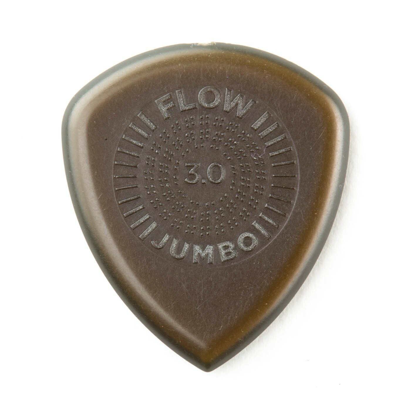 Jim Dunlop Flow Jumbo 3.0mm Guitar Picks (547R3.0) 3.0mm 12 Pack