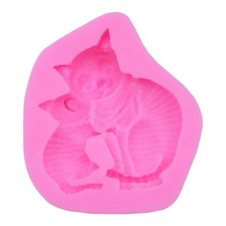 

Milk Chocolate Melts Pot Valentines Baking Melting Chocolate Candy Melts Wax Silicone Sphere Chocolate Silicone Sponge Cake Baking Pan Two Cute Cats Silicone Tools Flip Cake