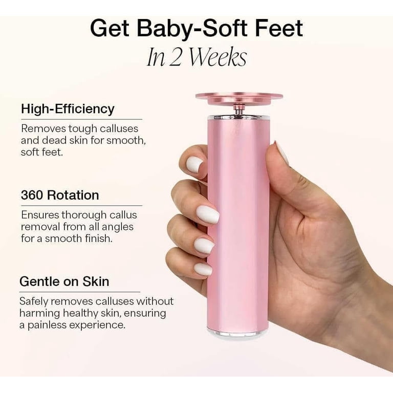 Electric Foot Callus Remover, Professional 360-degree Rotation for