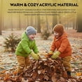 thumbnail image 5 of Yacht & Smith Kids Warm Winter Colorful Magic Stretch Gloves And Mittens For 3-8 Age, 5 of 7