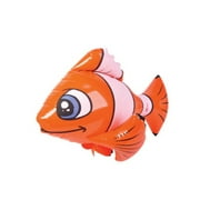 Rhode Island Novelty 36" Giant Orange Inflatable Hawaiian Luau Tropical Clown Nemo Fish