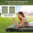 thumbnail image 3 of Inflatable Mattress, Outdoor Portable, Two Person Inflatable Mattress, Floor Mat, Sleeping Mat, Tent, Moisture-proof Mat, 3 of 3
