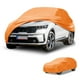 thumbnail image 1 of Funda para Coche Unique Bargains Impermeable para Todo Clima Automotriz Exterior Protección Anti-UV Sol Lluvia Funda Exterior Completa para Kia Sorento 210D-PU Naranja con Franjas Reflectantes, 1 of 4