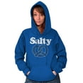 thumbnail image 3 of Salty Gourmet Pretzel Hungry Attitude Hoodie Sweatshirt Women Men Brisco Brands X, 3 of 6