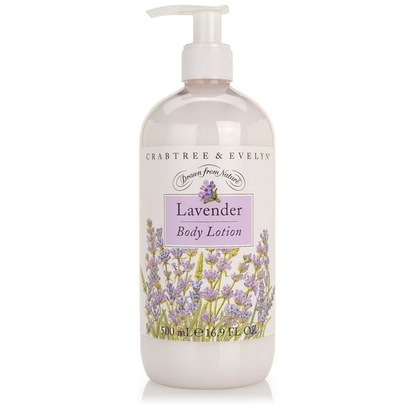 Crabtree & Evelyn Body Lotion, Lavender, 16.9 Fl Oz