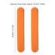 thumbnail image 4 of Almohadillas para brazos de silla de ruedas, reposabrazos largo de piel sintética, resistente al agua, color naranja, Universal, 4 of 8