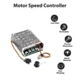 thumbnail image 3 of Controlador de velocidad del motor DC 10-55v 100a 3000w Control PWM reversible Controlador de avance y retroceso, 3 of 4