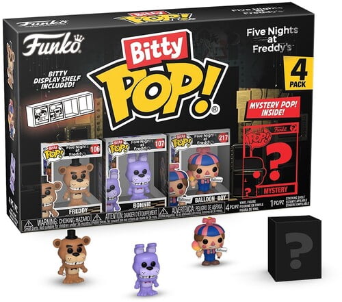 FUNKO Bitty POP!: Five Nights at Freddy's - Freddy 4-Pack (FNAF)