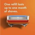 thumbnail image 4 of Gillette Fusion5 Menâ€™s Razor Blades â€“ 4 Refills, 4 of 6